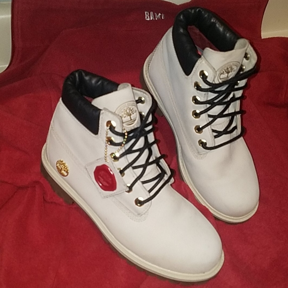 TIMBERLAND/SUPREME COLLABORATION OFF WHITE/GOLD… - Picture 16 of 16